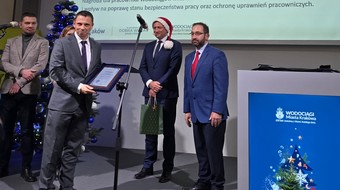 Wręczenie nagrody Głównego Inspektora Pracy